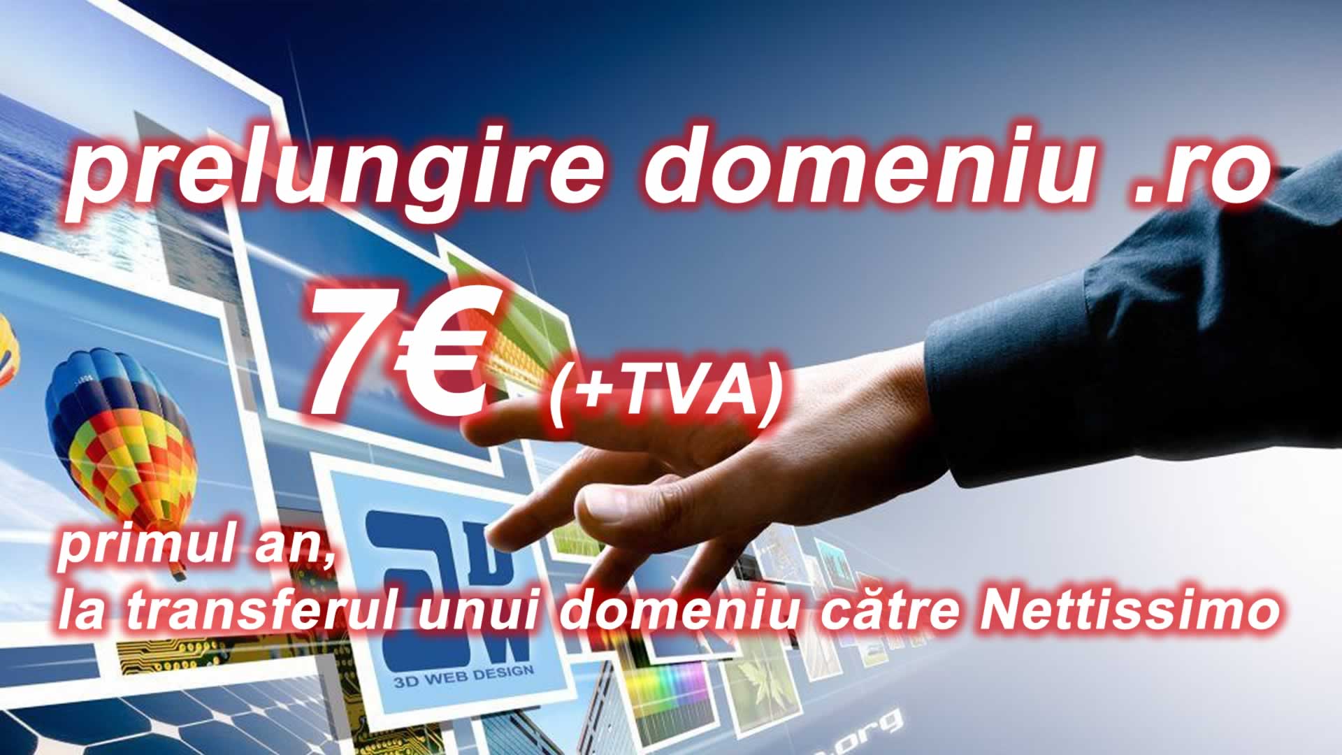prelungire domeniu .ro: 7 euro la transfer